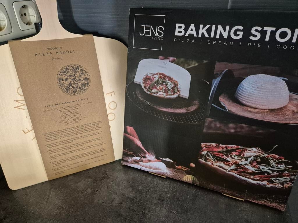 Kruidenboter plan en pizza stone + plaat, Huis en Inrichting, Keuken | Keukenbenodigdheden, Nieuw, Ophalen