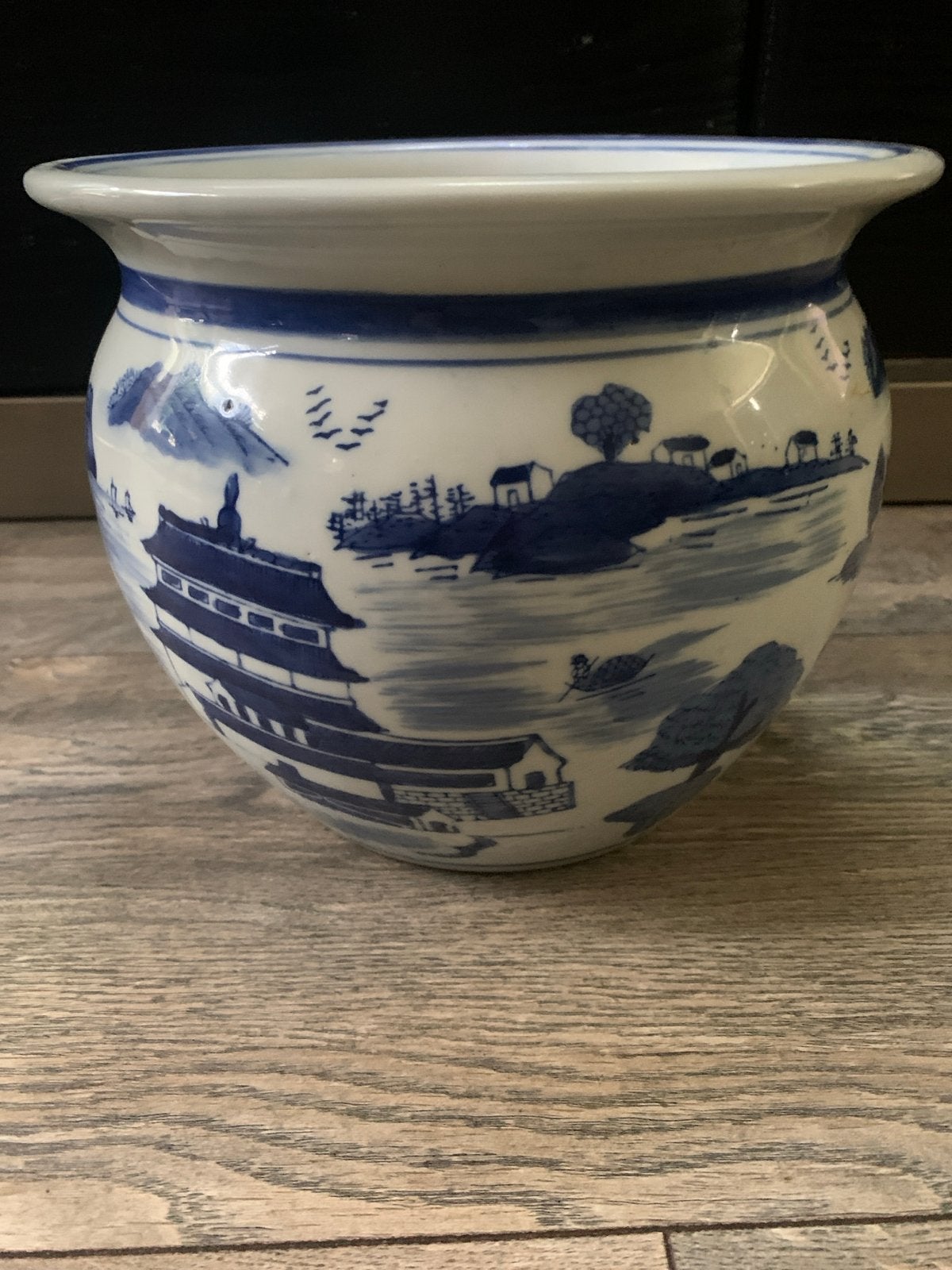 Antieke Chinese Blauw-Witte Porselein, Ophalen of Verzenden