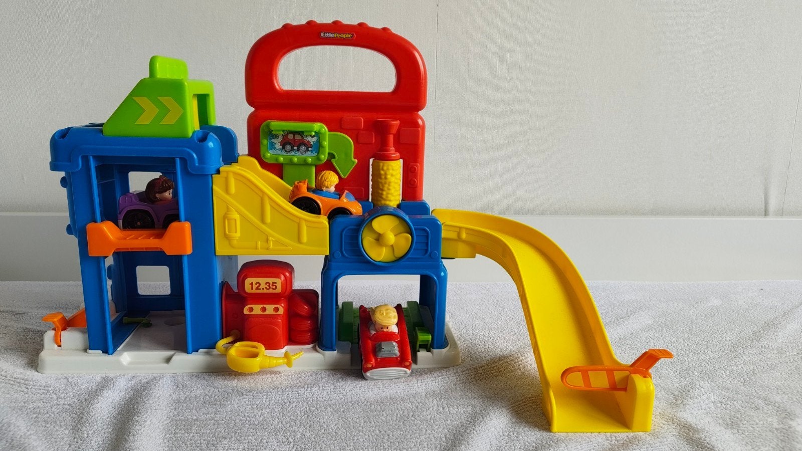 Fisher-Price Little People Garage Speelset, Ophalen of Verzenden, Gebruikt, Jongen of Meisje