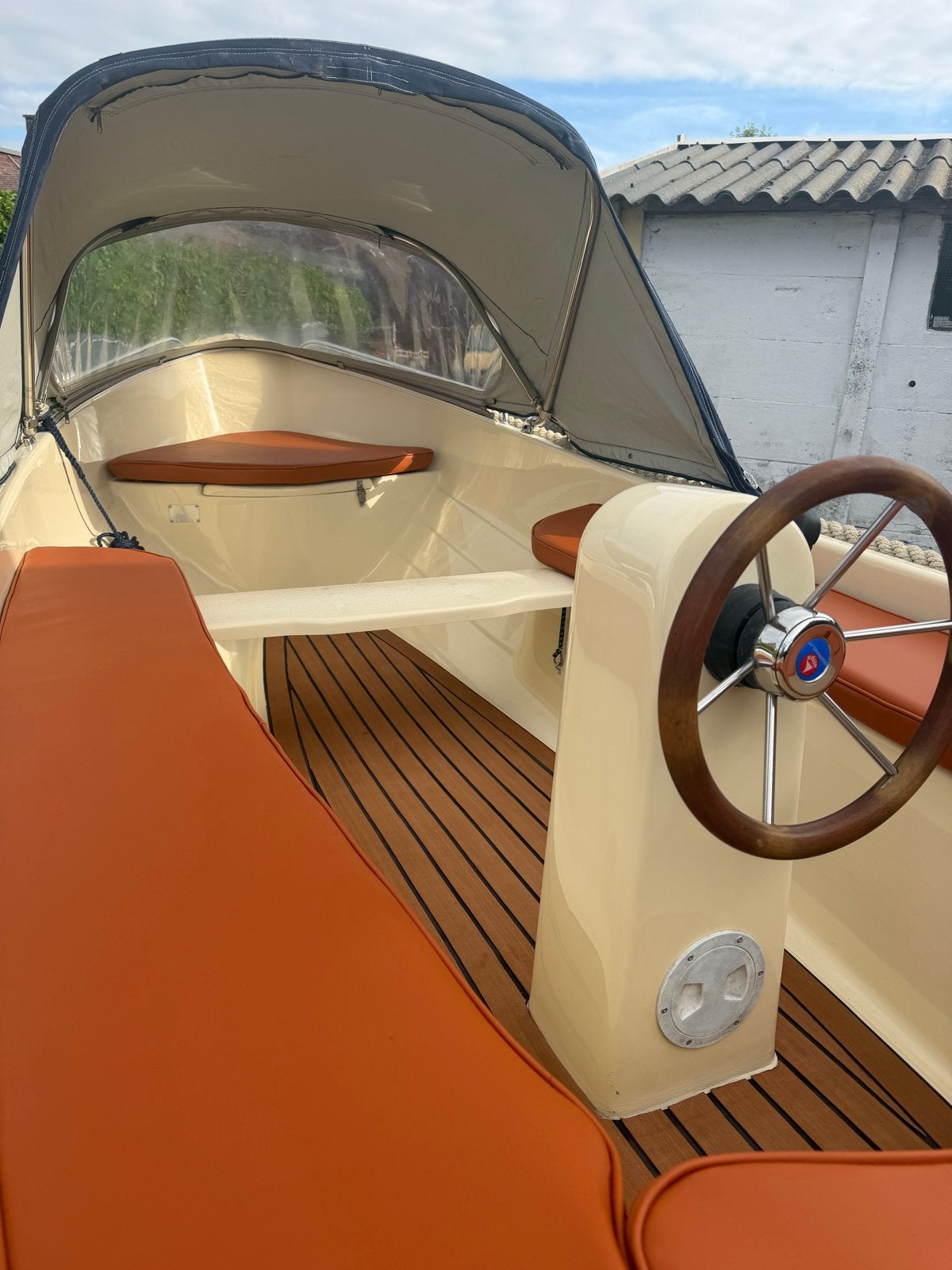Corsiva 430 Classic Sloep met Suzuki buitenboordmotor, Ophalen, Overige typen, Buiskap, Zo goed als nieuw
