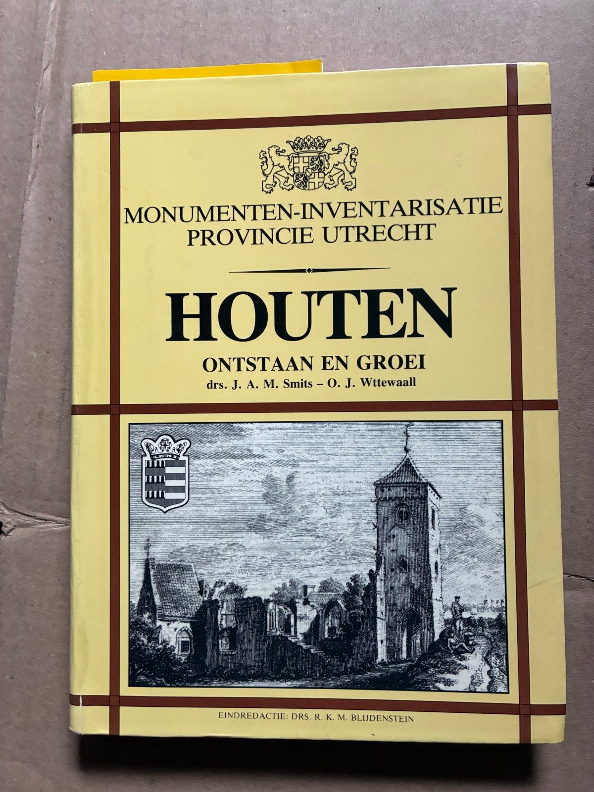 Monumenten-Inventarisatie gemeente Houten, Ophalen of Verzenden, 20e eeuw of later, Gelezen