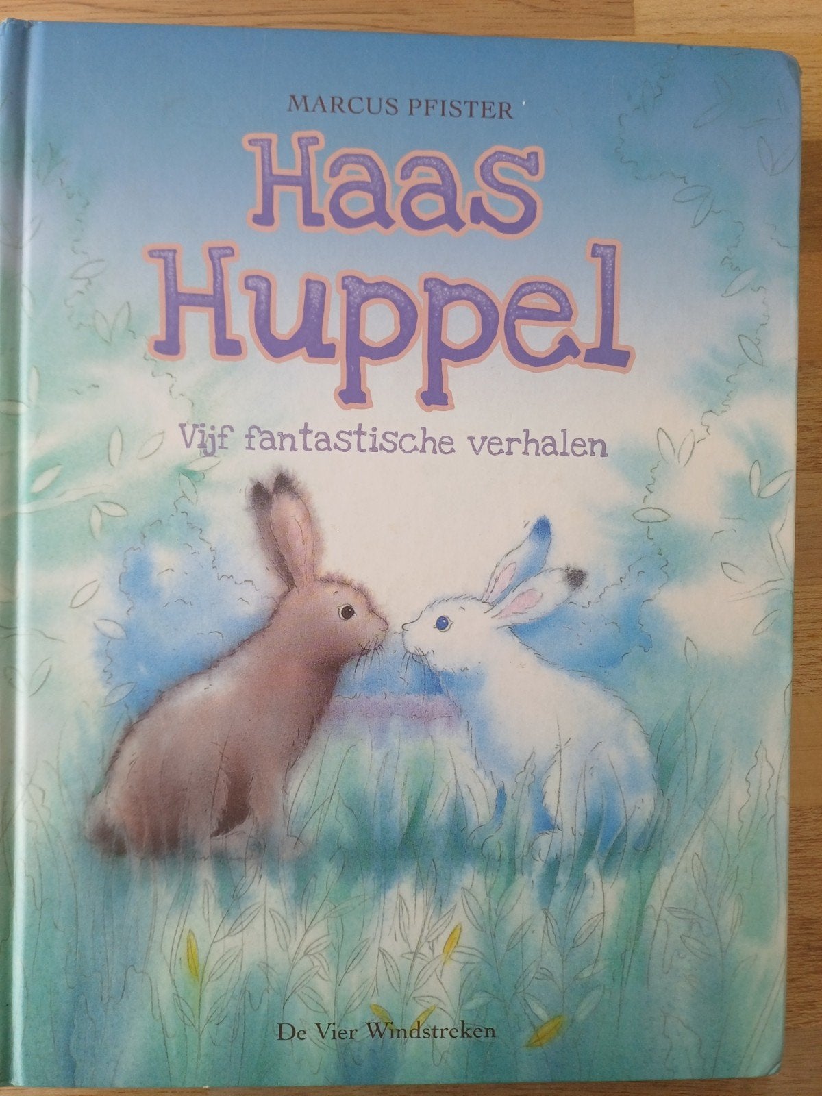 Marcus Pfister - Haas Huppel, Boeken, Prentenboeken en Plaatjesalbums, Ophalen of Verzenden, Zo goed als nieuw, Marcus Pfister