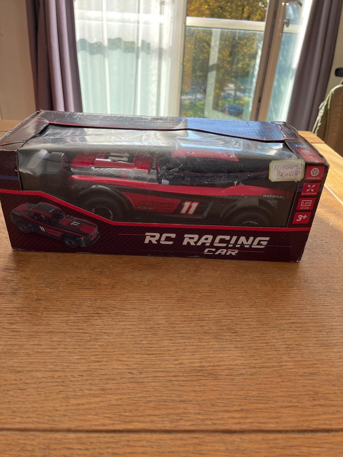 Nieuwe RC Racing Car - Schaal 1:16, 4WD, LED Licht, Nieuw, Auto onroad, RTR (Ready to Run), Ophalen