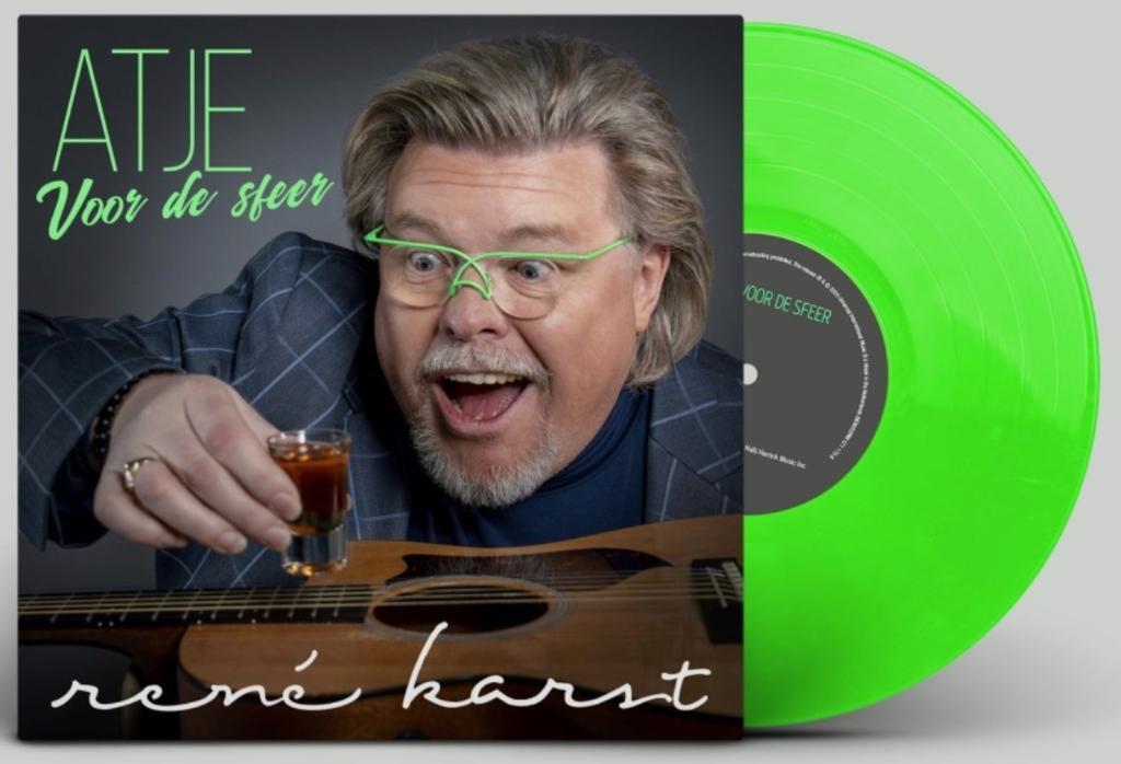 Vinyl Single Rene Karst Atje Voor De Sfeer GROEN RSD 2026, 7 inch, Single, 2020 tot heden, Ophalen of Verzenden