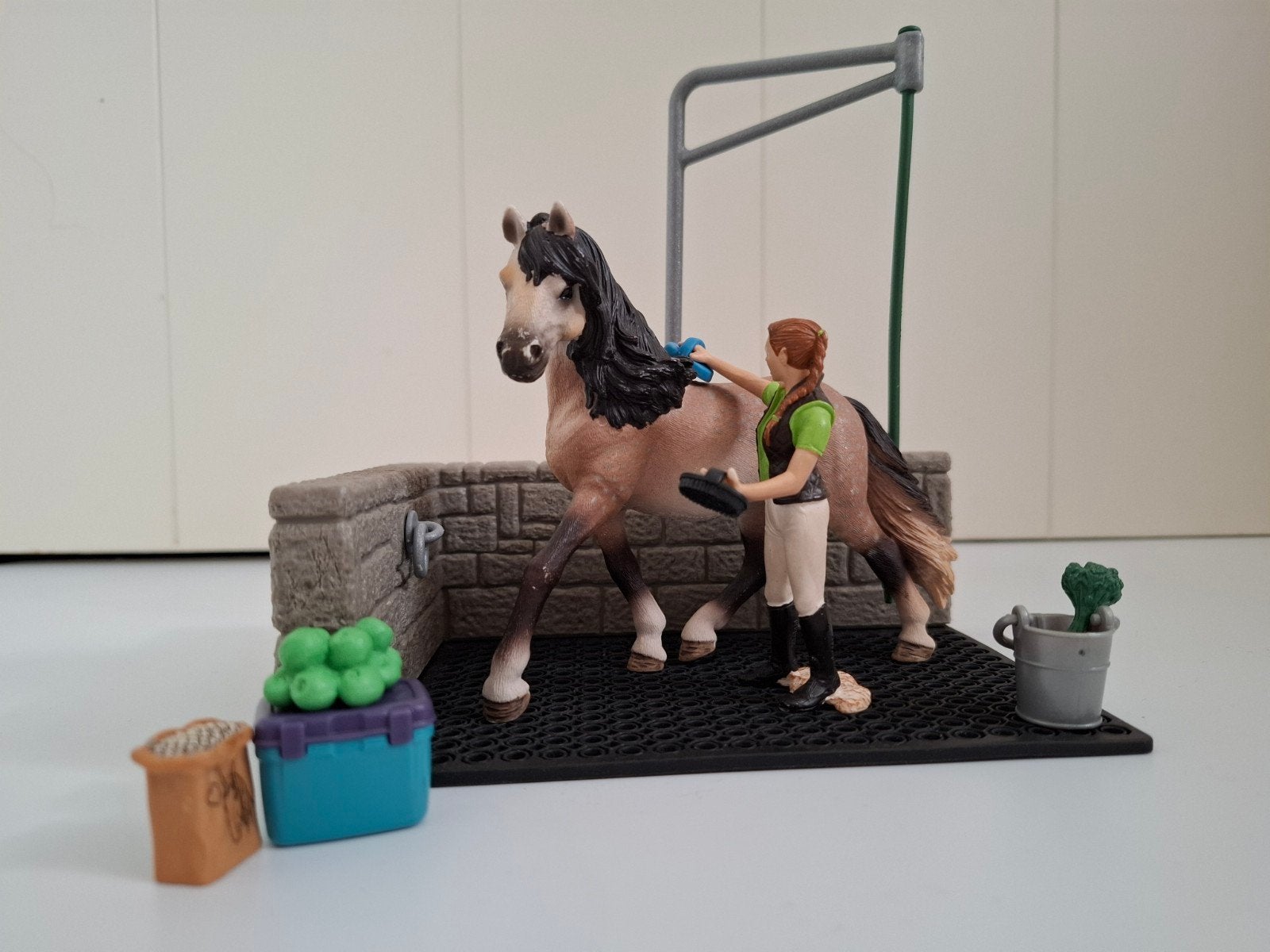 Schleich wasplaats, Ophalen of Verzenden, Zo goed als nieuw