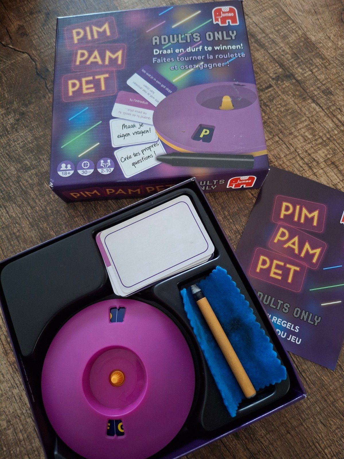 pim pam pet adults, Ophalen of Verzenden