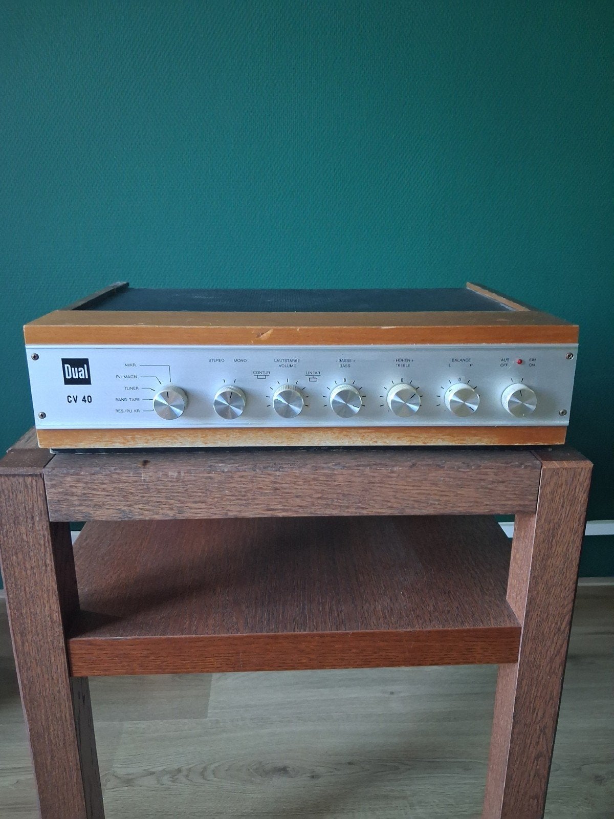 Dual CV 40 Vintage Versterker - Klassiek Geluid, Audio, Tv en Foto, Versterkers en Receivers, Gebruikt, Ophalen, Overige merken
