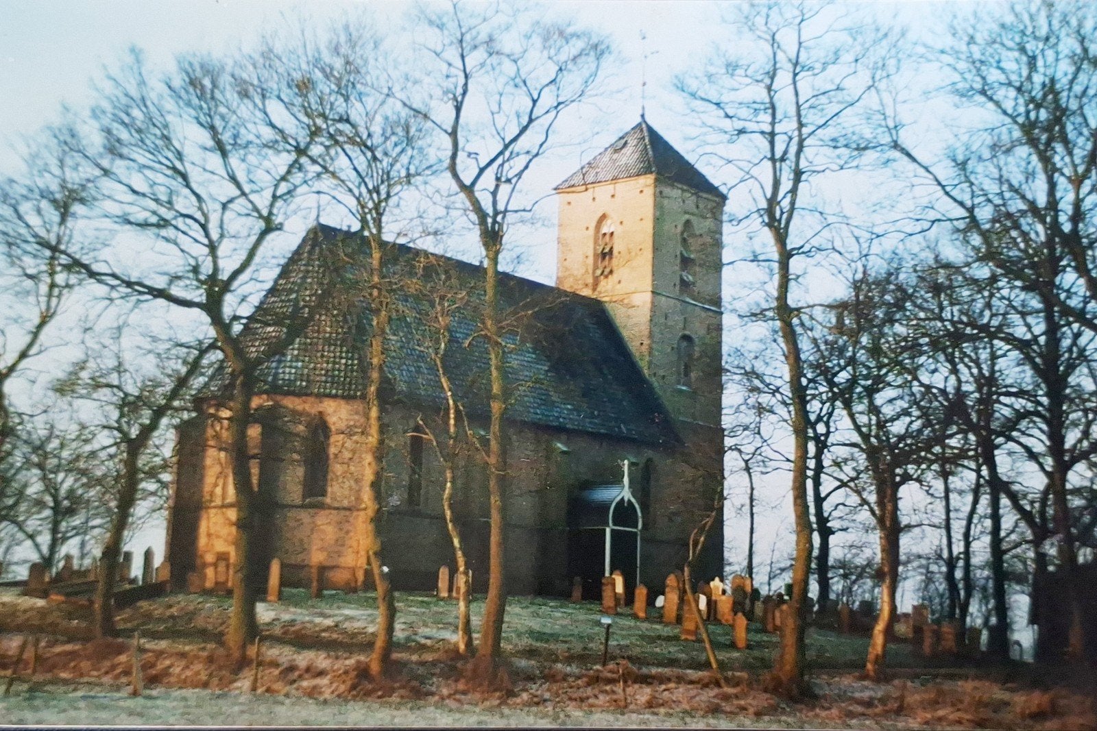 Foto Kerk Hervormde Gemeente Kolderveen-Dinxterveen, Ophalen of Verzenden, Zo goed als nieuw, Gebouw, Foto