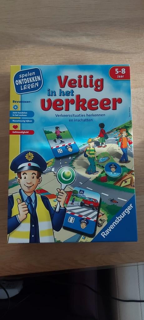 Veilig in het verkeer - Ravensburger - zo goed als nieuw, Een of twee spelers, Ophalen of Verzenden, Zo goed als nieuw, Ravensburger