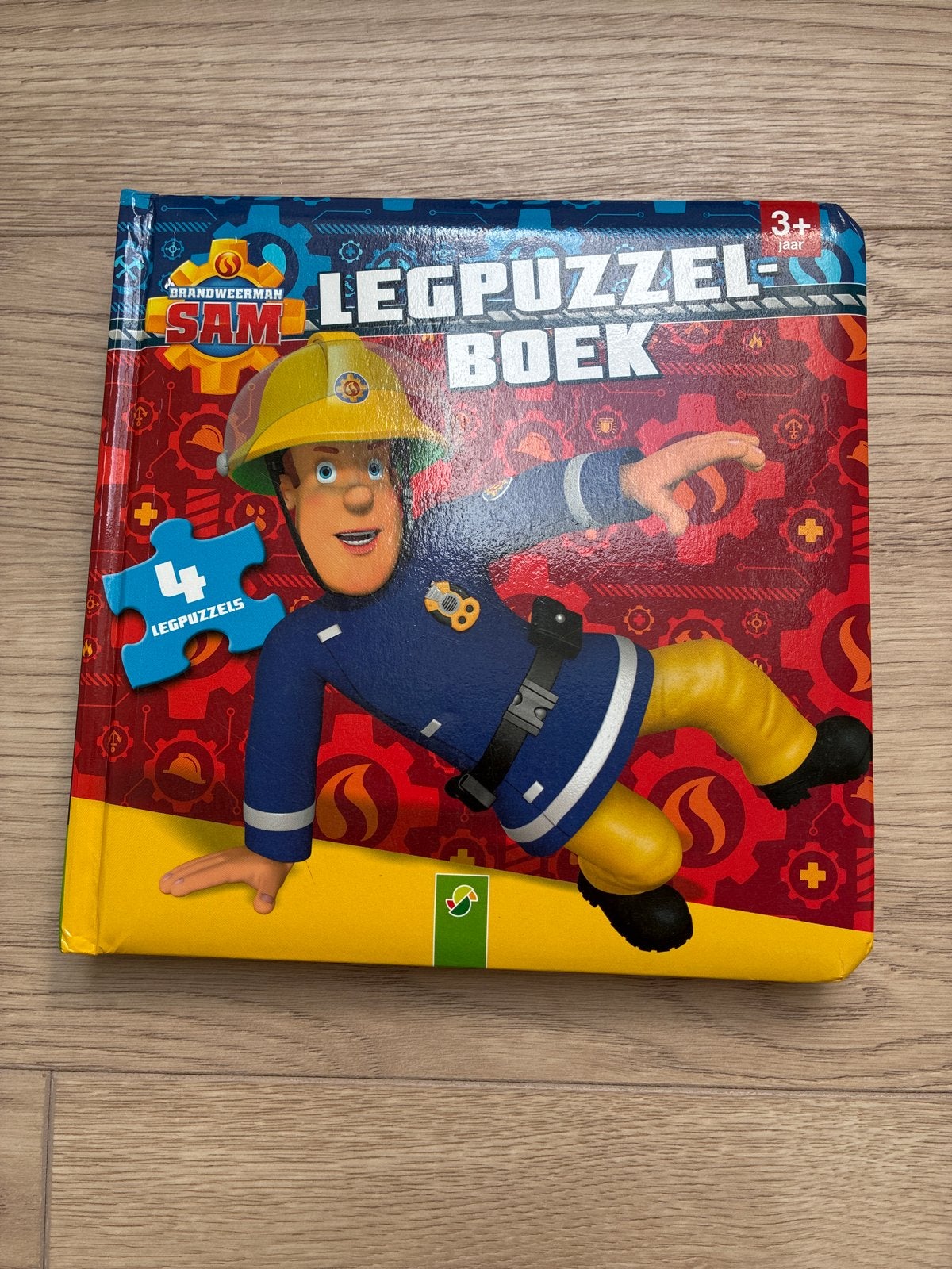Brandweerman Sam Legpuzzelboek - 4 legpuzzels, Ophalen, Minder dan 10 stukjes, Nieuw, 2 tot 4 jaar