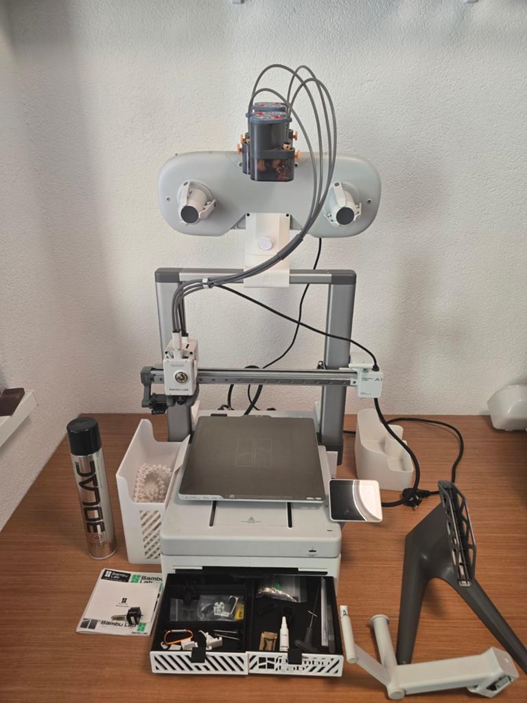 Bambulab A1 Combo, Computers en Software, 3D Printers, Ophalen of Verzenden, Zo goed als nieuw