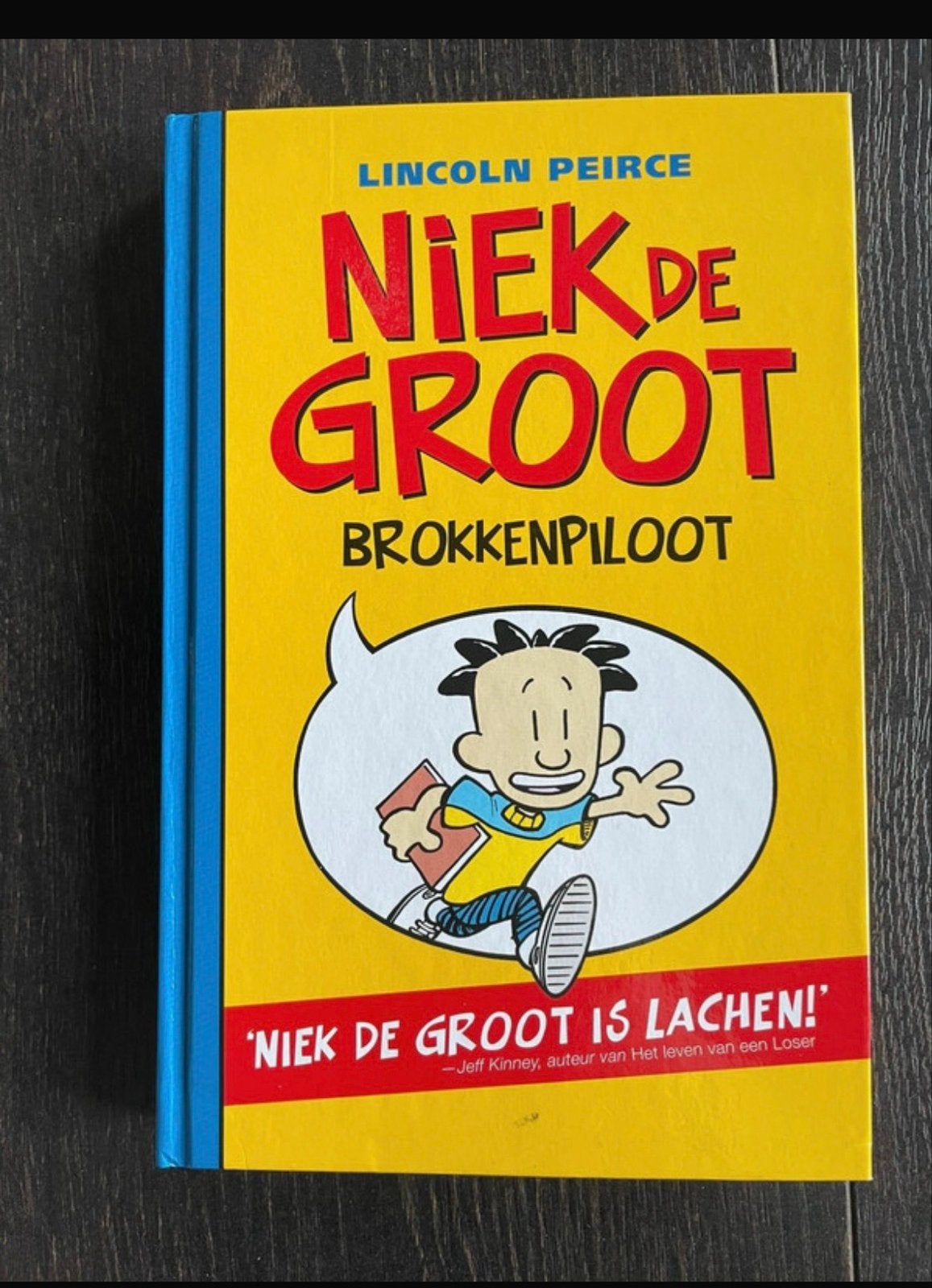 Niek de Groot: Brokkenpiloot - Lincoln Peirce, Ophalen of Verzenden, Zo goed als nieuw, Fictie