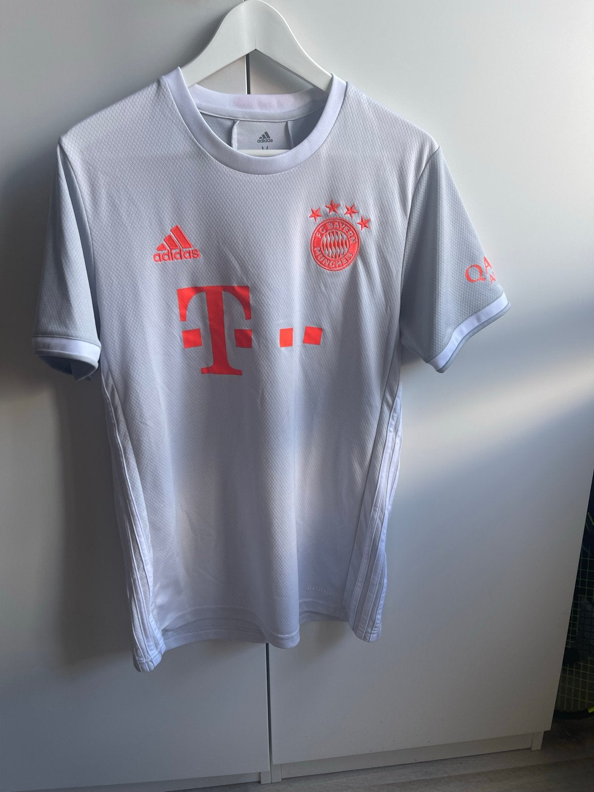Bayern München Uitshirt 20/21 Lewandowski Maat M, Maat M, Verzenden, Zo goed als nieuw, Shirt