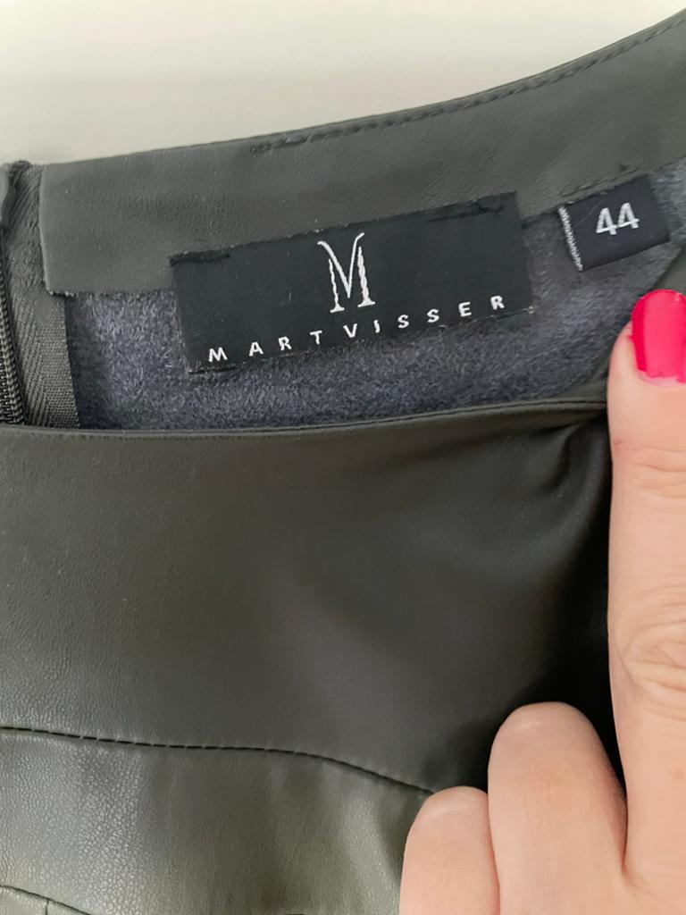 Jurk leatherlook Mart Visser maat 44, Ophalen of Verzenden, Nieuw, Maat 42/44 (L), Overige kleuren