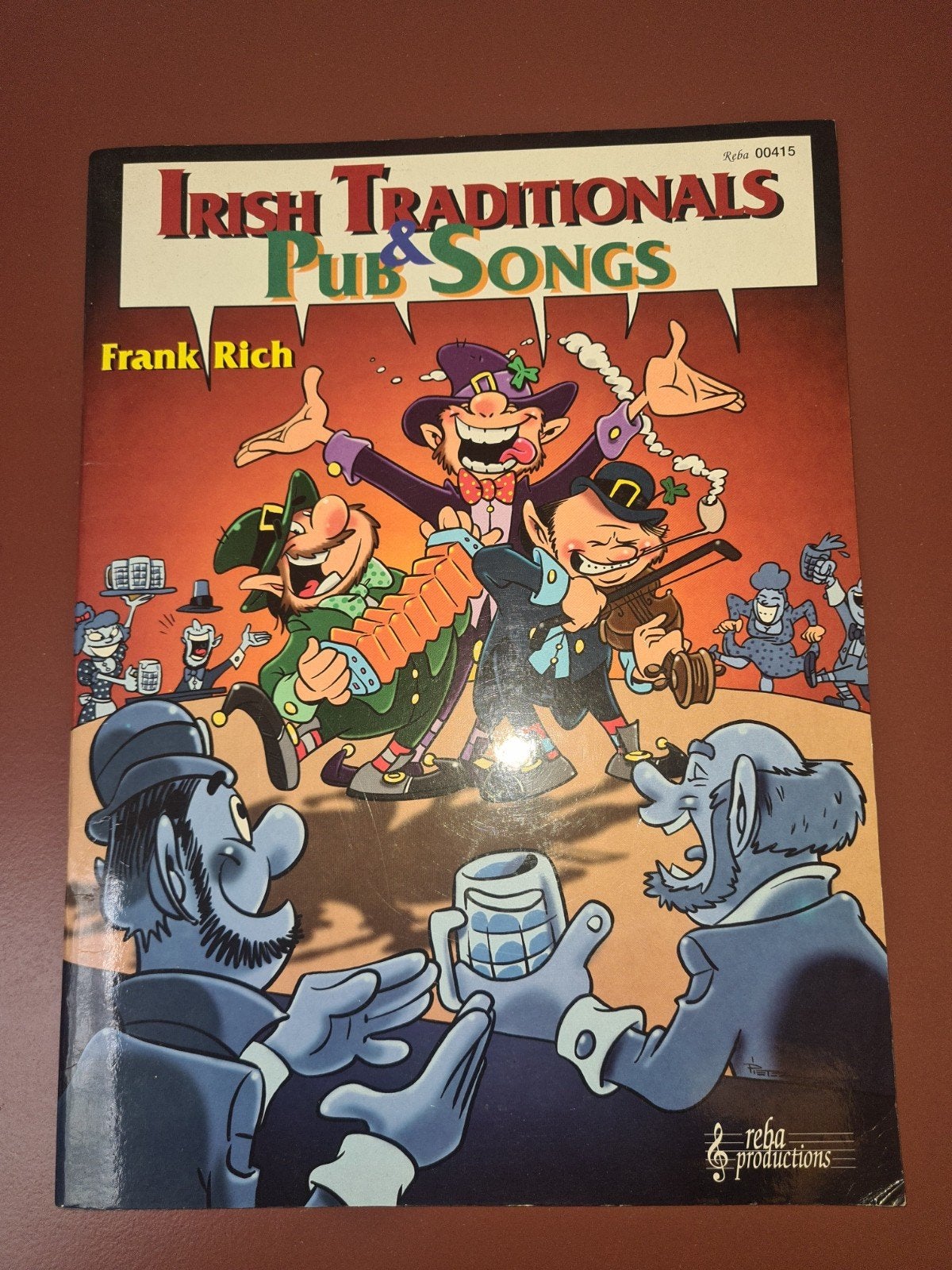 Irish Traditionals Pub & Songs - Frank Rich (Muziekboek), Muziek en Instrumenten, Gebruikt, Wereldmuziek, Thema, Accordeon