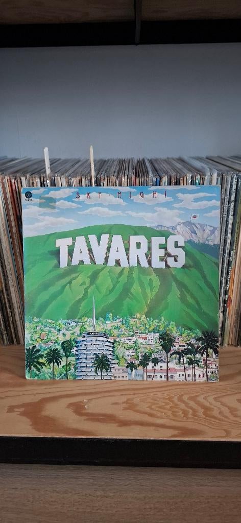 Lp Tavares - Sky High! Vinyl Disco, Funk, Soul, Cd's en Dvd's, Vinyl | Pop, Zo goed als nieuw, 12 inch, Ophalen of Verzenden