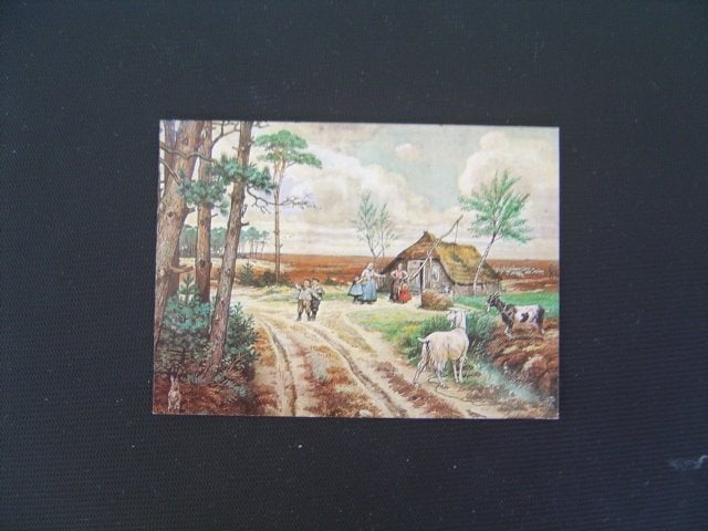 mini kaartje de heide in mei, Ophalen of Verzenden, Ongelopen, Overige thema's
