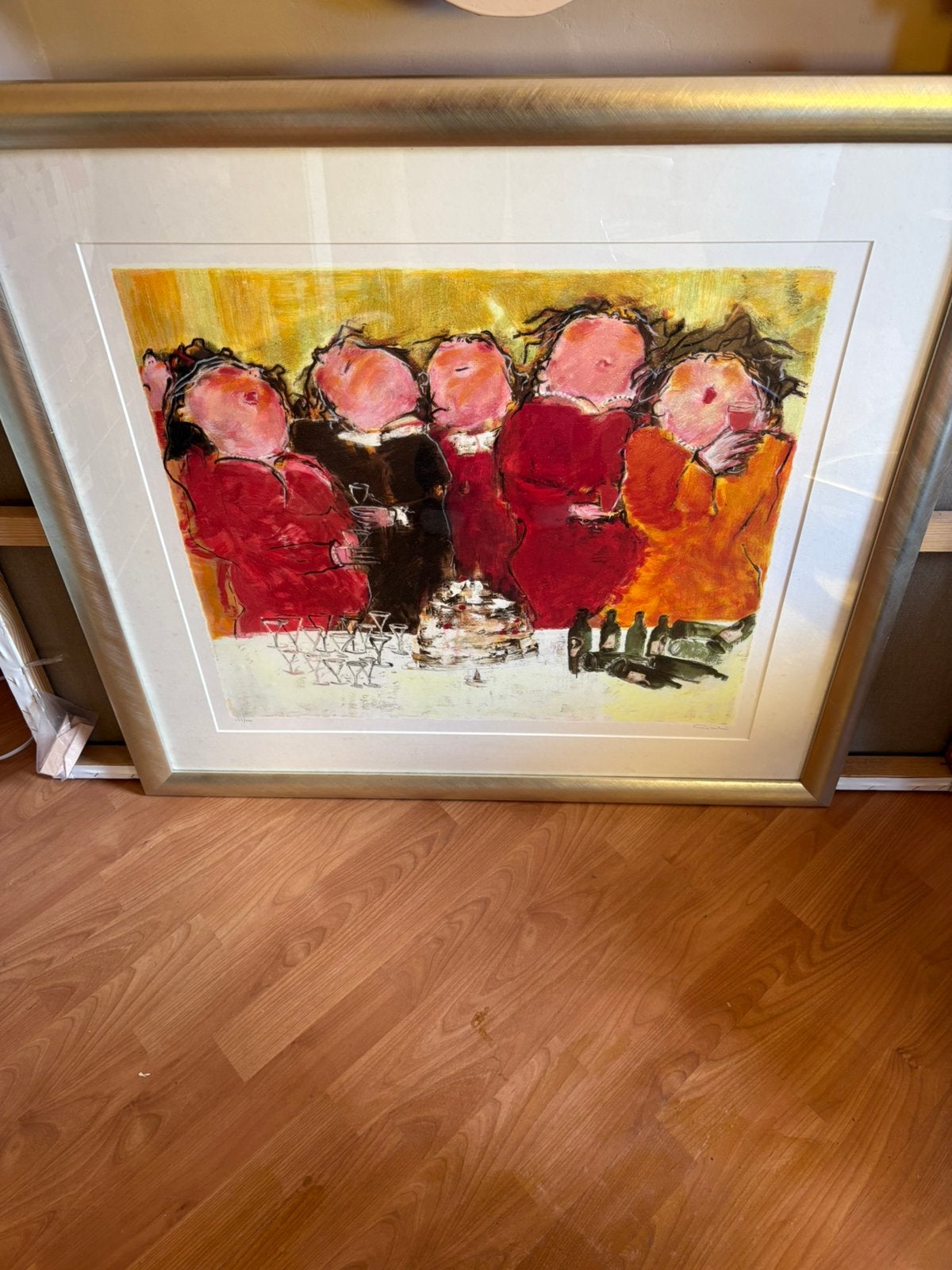schilderij gerdine duijsens-kroezen, Ophalen, Zo goed als nieuw, Schilderij
