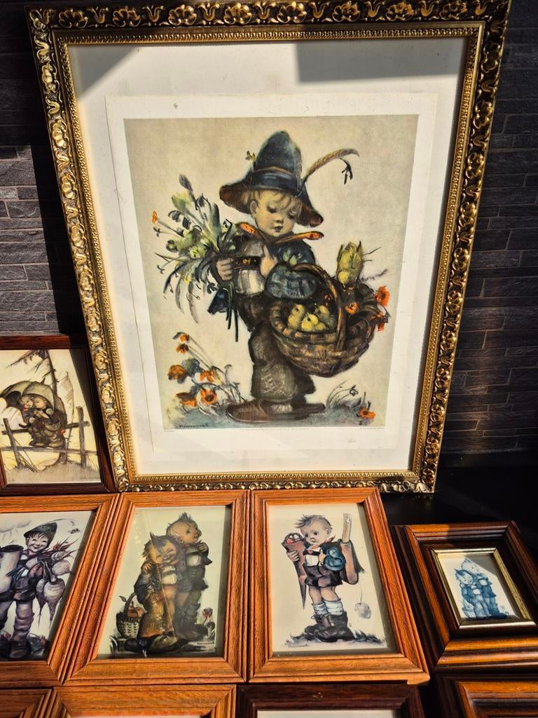 Hummel schilderijtjes, Ophalen of Verzenden, Zo goed als nieuw, Hummel