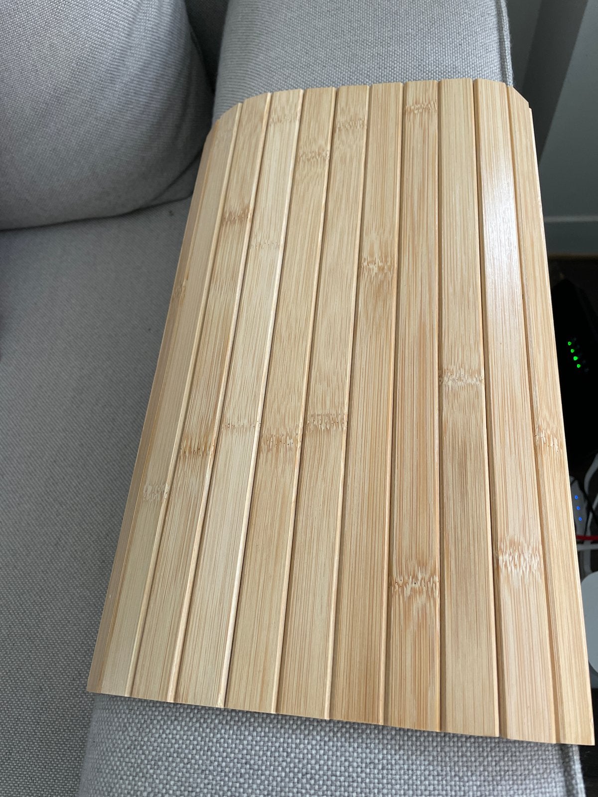 IKEA RÖDEBY Bamboe Armleuning Dienblad, Hout, Nieuw, Ophalen of Verzenden, Modern
