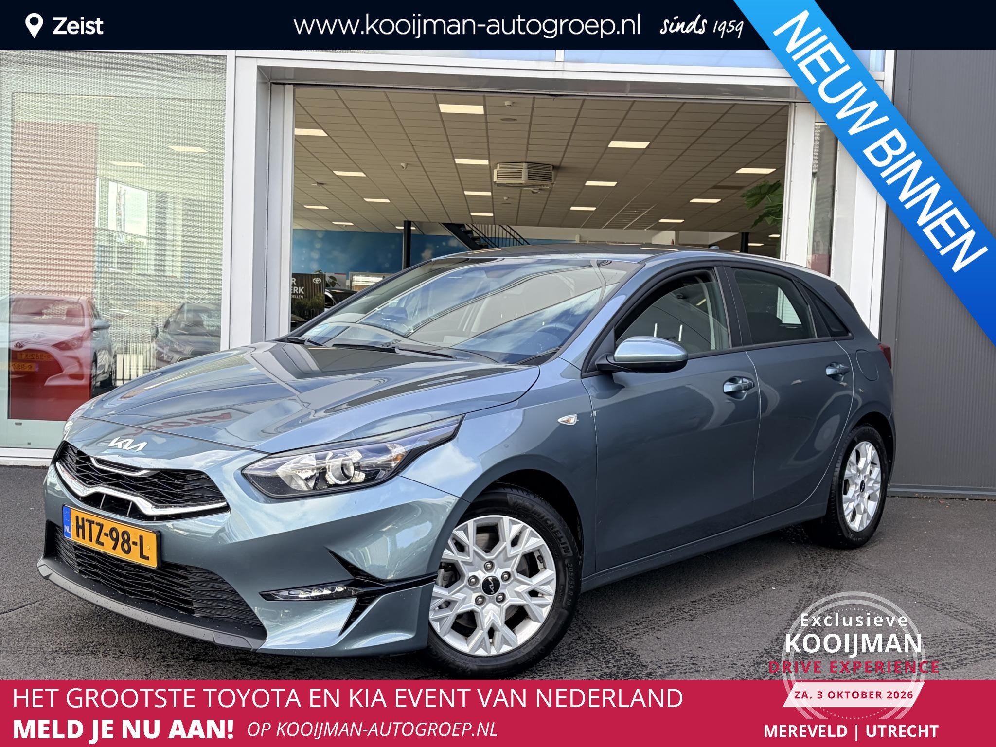 Kia Ceed 1.0 T-GDi ComfortLine | Achteruitrijcamera | Climat, Auto diversen, Kia, Handgeschakeld, Info@kia-autolease.nl, 998 cc