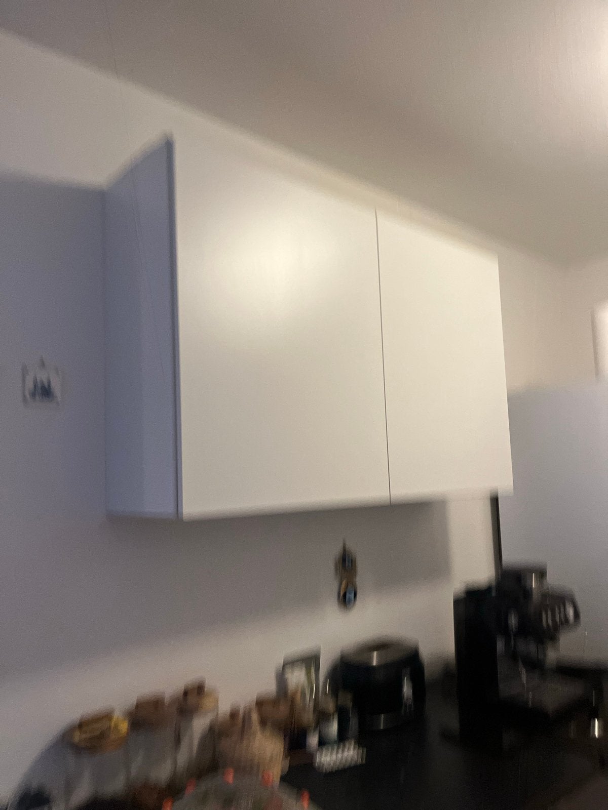 IKEA KNOXHULT Bovenkast met deuren, wit, 120x75 cm, Ophalen, Gebruikt