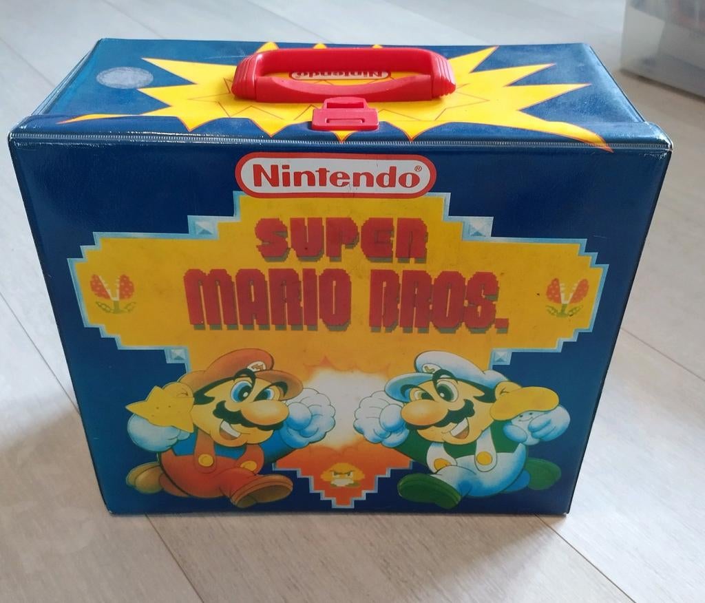 Nintendo Super Mario case jaren 90, Spelcomputers en Games, Spelcomputers | Nintendo Super NES, Ophalen of Verzenden