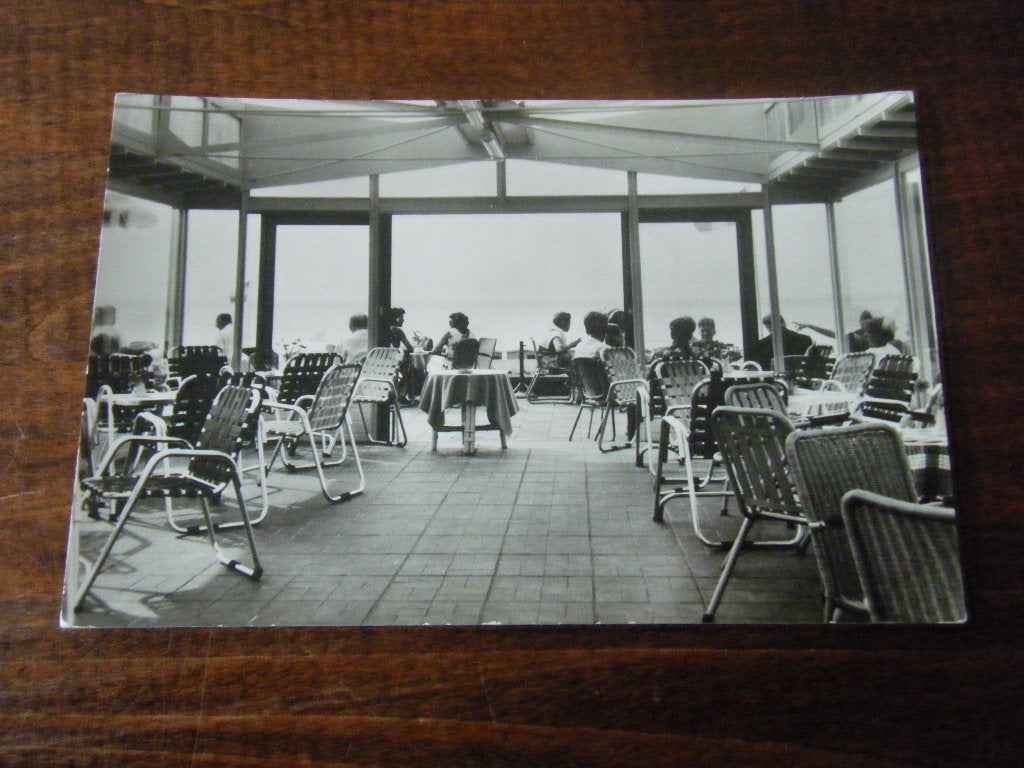 Z31 - Noordwijk - Restaurant Seinpost - Mooi/Oud, Ophalen of Verzenden, 1940 tot 1960, Zuid-Holland