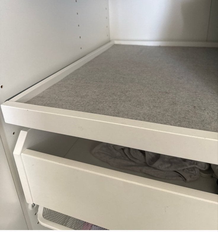 Uittrekplank met lade voor IKEA PAX kast 75x60, Ophalen, Gebruikt, 50 tot 100 cm, Met lade(s)