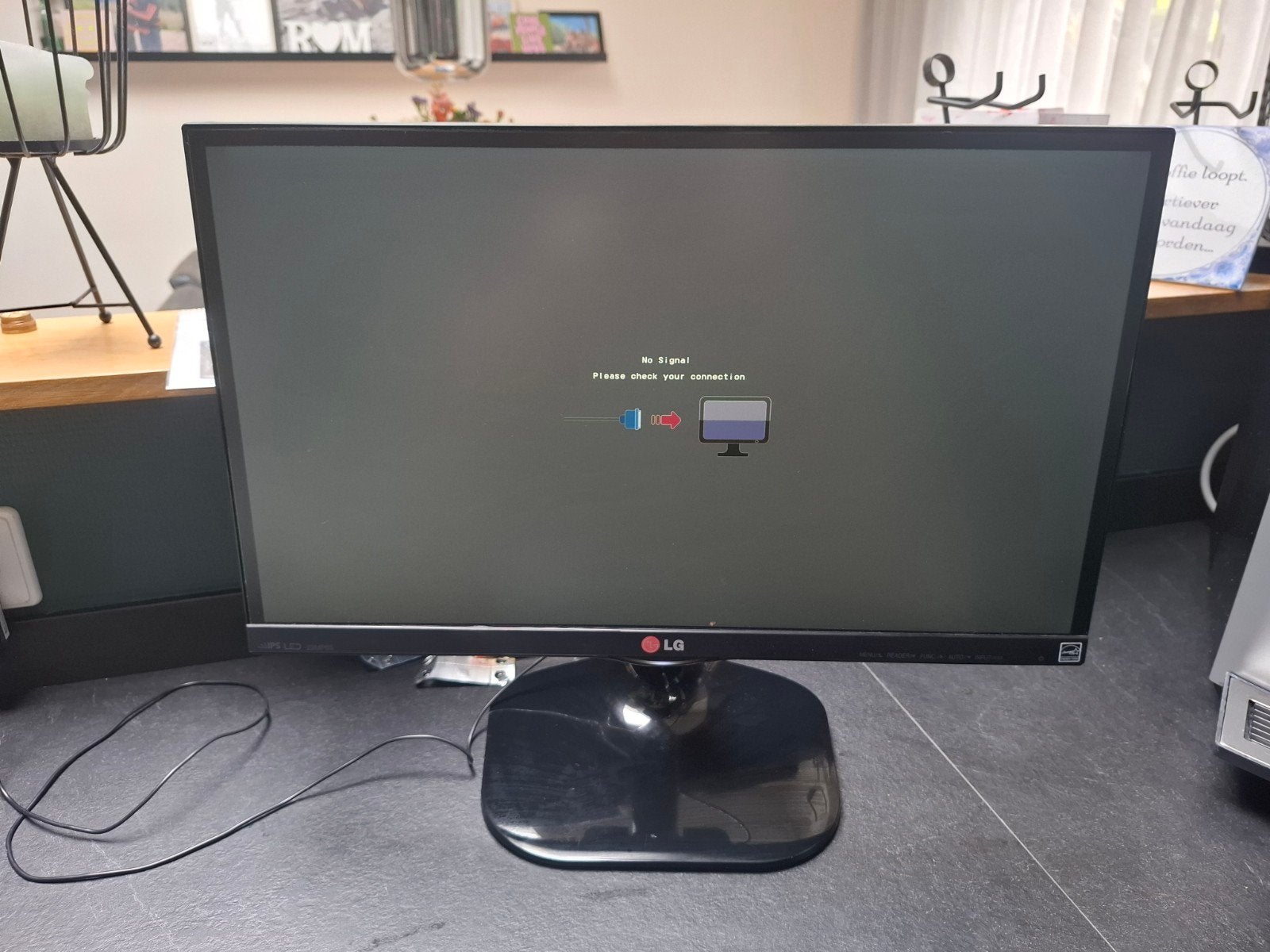 LG 22 inch IPS LED, HDMI, IPS, Ophalen of Verzenden, LG