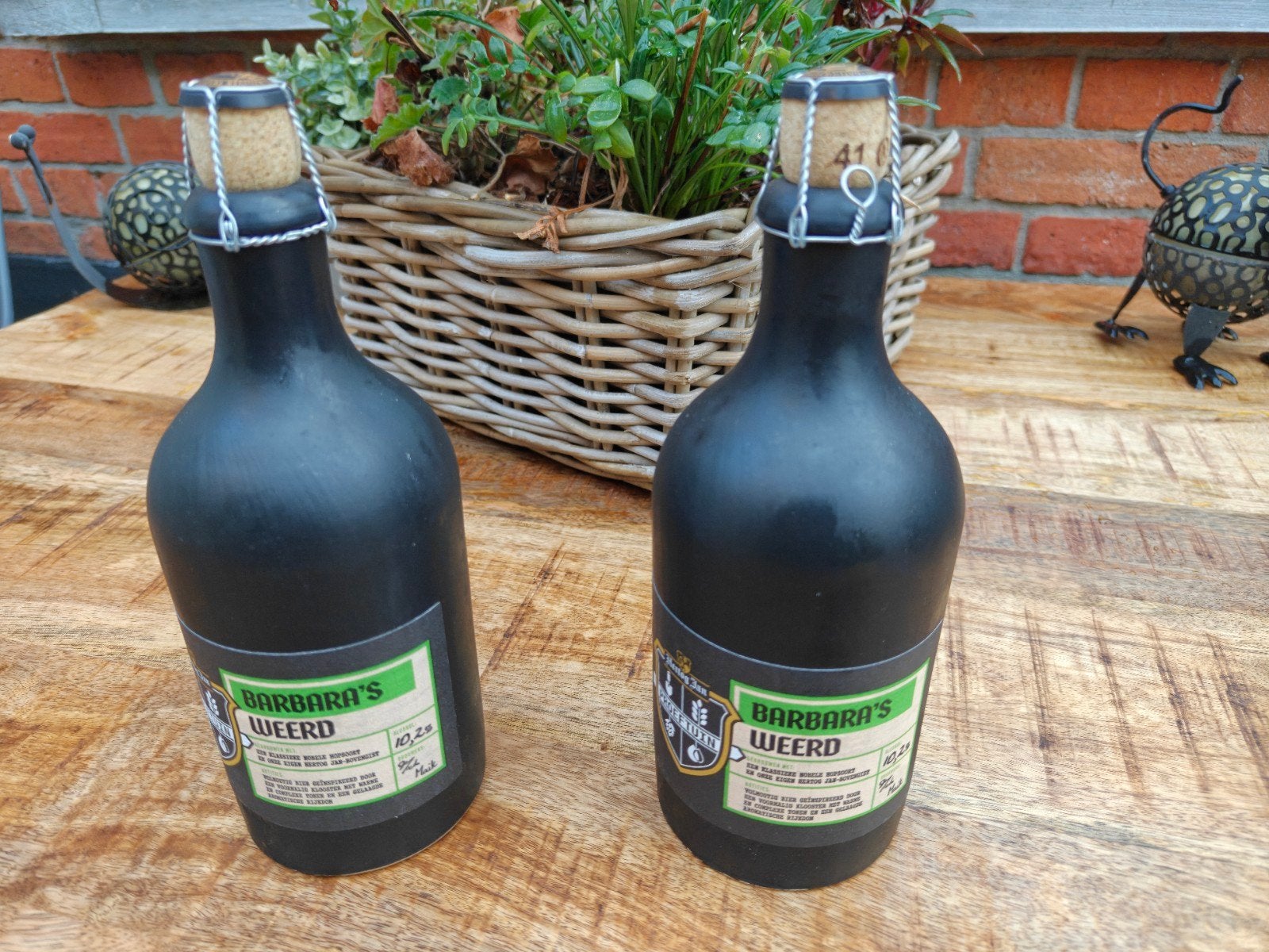 Hertog Jan Proeftuin - Barbara's Weerd bierflesjes, Verzamelen, Ophalen of Verzenden, Nieuw, Flesje(s), Hertog Jan