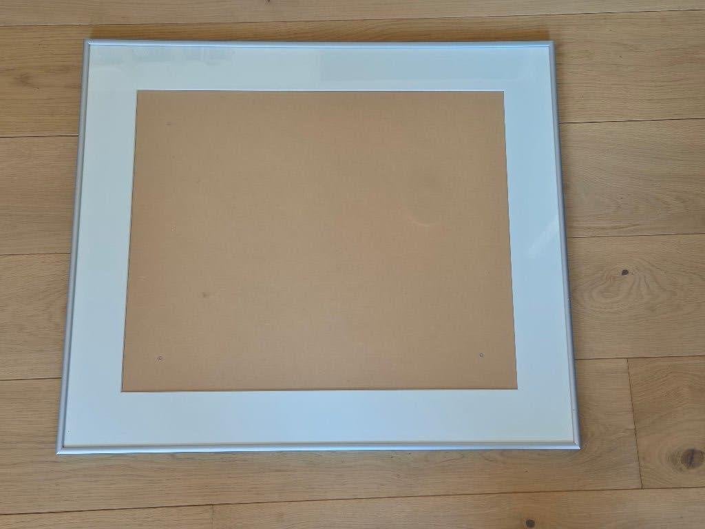 Mooie aluminium fotolijst - 71x61x2 cm - in prachtige staat!, Huis en Inrichting, Woonaccessoires | Lijsten, Ophalen of Verzenden