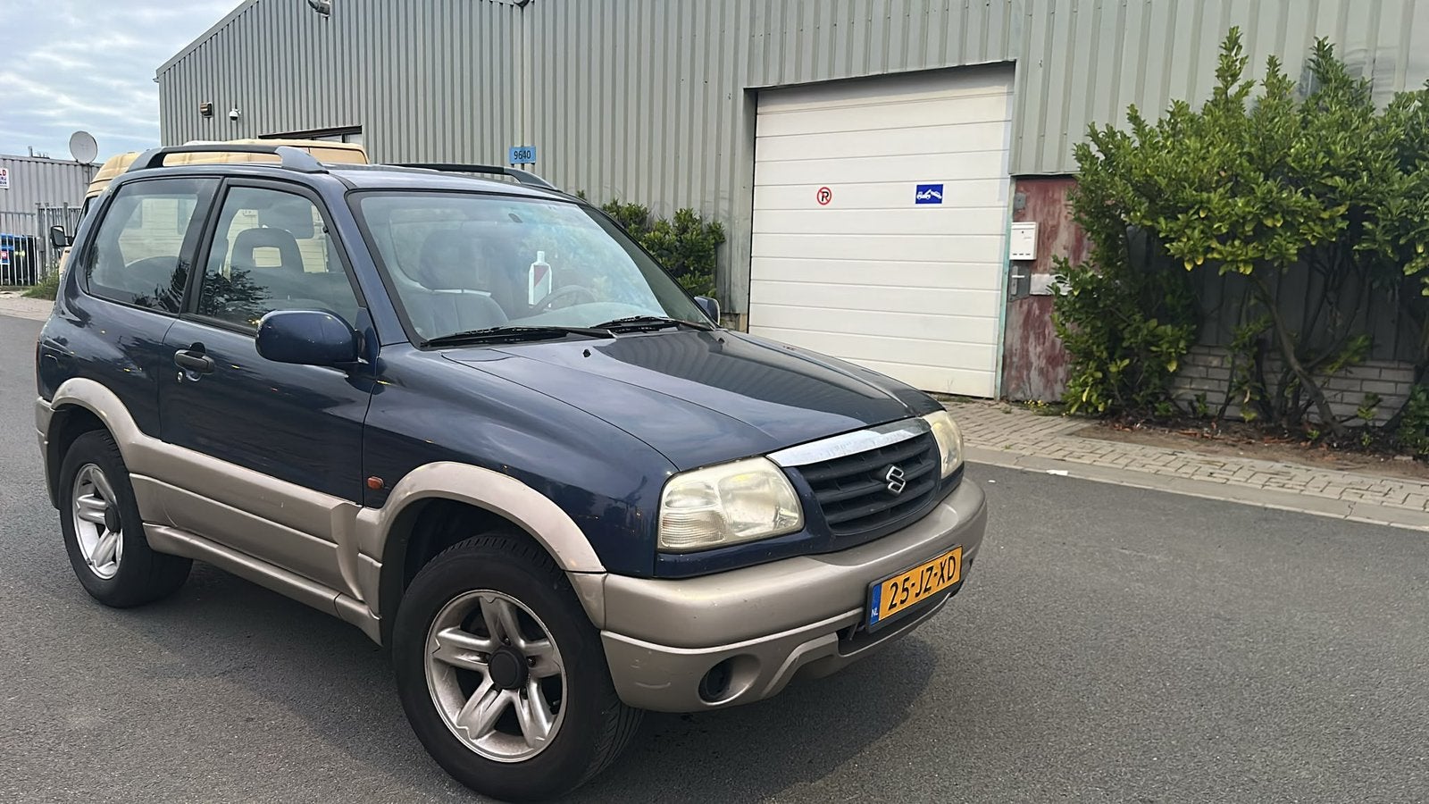Suzuki Grand Vitara 2.0 3D 2002 Blauw, Auto's, 1995 cc, 4 cilinders, Bedrijf, Handgeschakeld