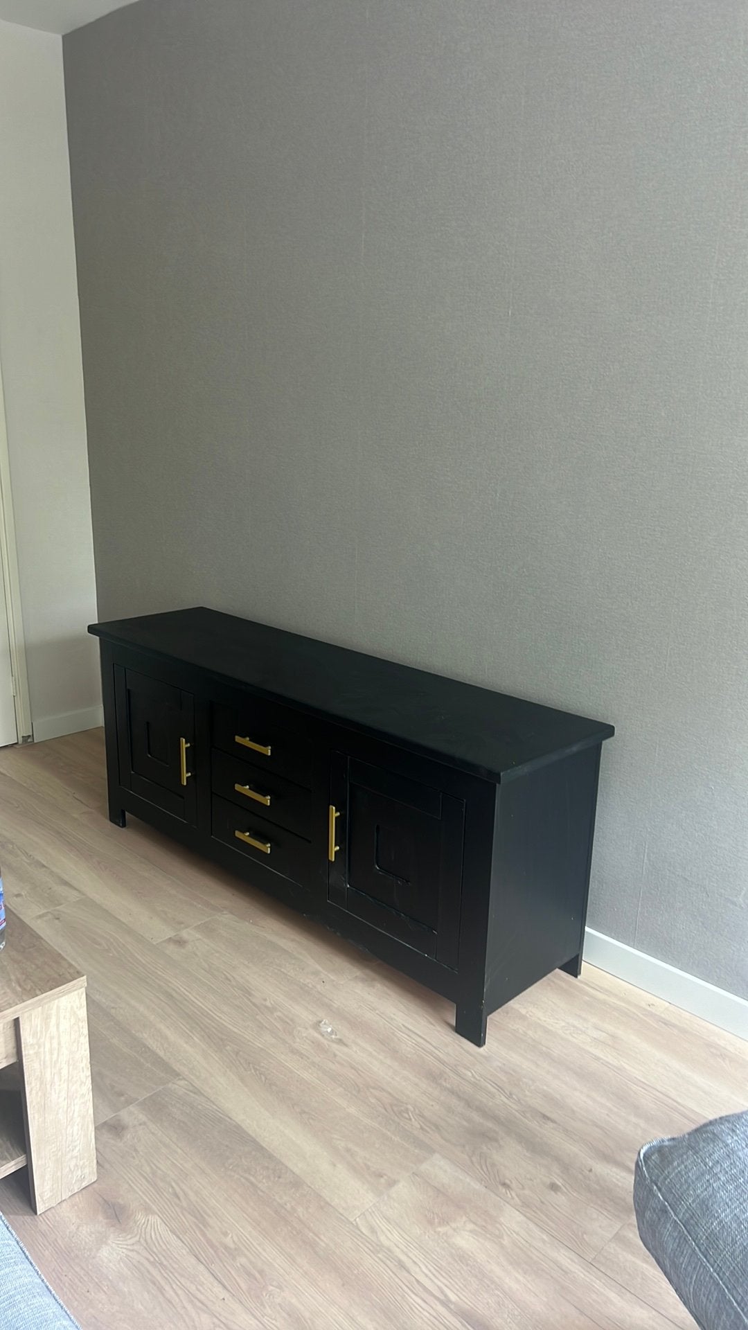Gerestaureerd vintage tv meubel/ kast, Ophalen, Minder dan 50 cm, Vintage, Zo goed als nieuw