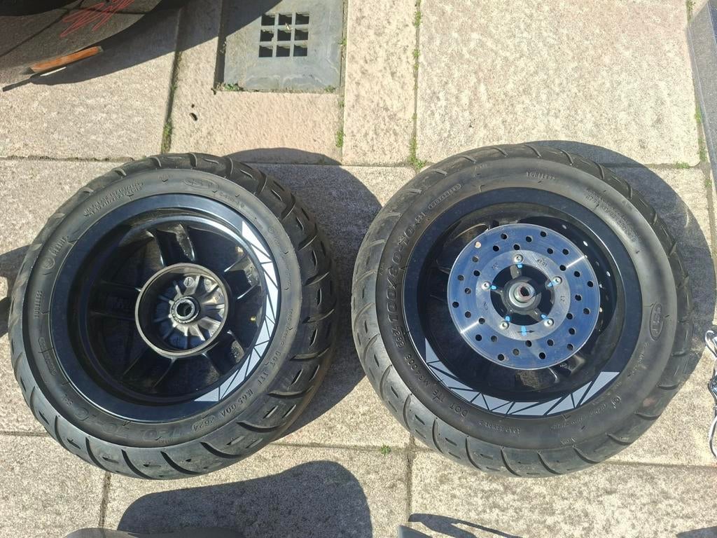 Orginele velgen zip, Fietsen en Brommers, Brommeronderdelen | Scooters, Ophalen of Verzenden, Overige typen, Piaggio