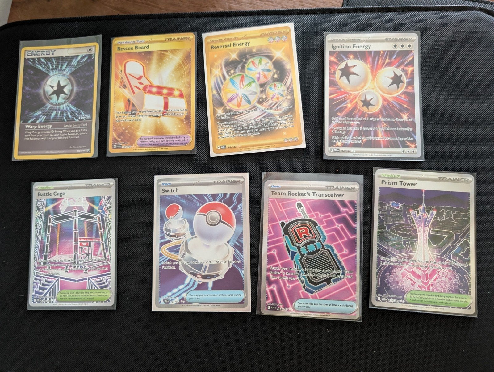 Diverse Trainer / Energy specials Pokemon, Ophalen of Verzenden, Zo goed als nieuw