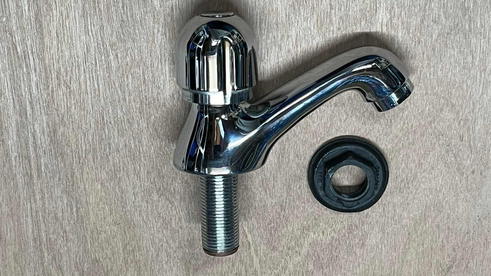 Damixa keramische kraan voor fonteintje / toilet., Ophalen of Verzenden, Zo goed als nieuw, Chroom, Kraan