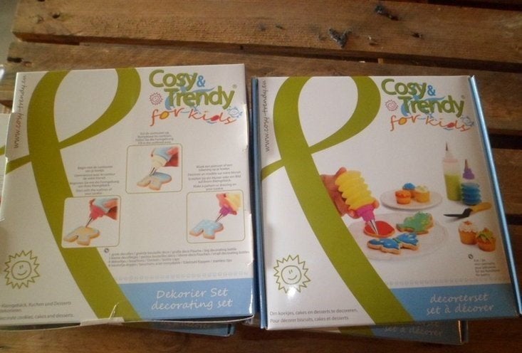 Partij cosy & trendy decoreerset voor kids, Diversen, Rommelmarktspullen, ., Nieuw, Ophalen of Verzenden, .