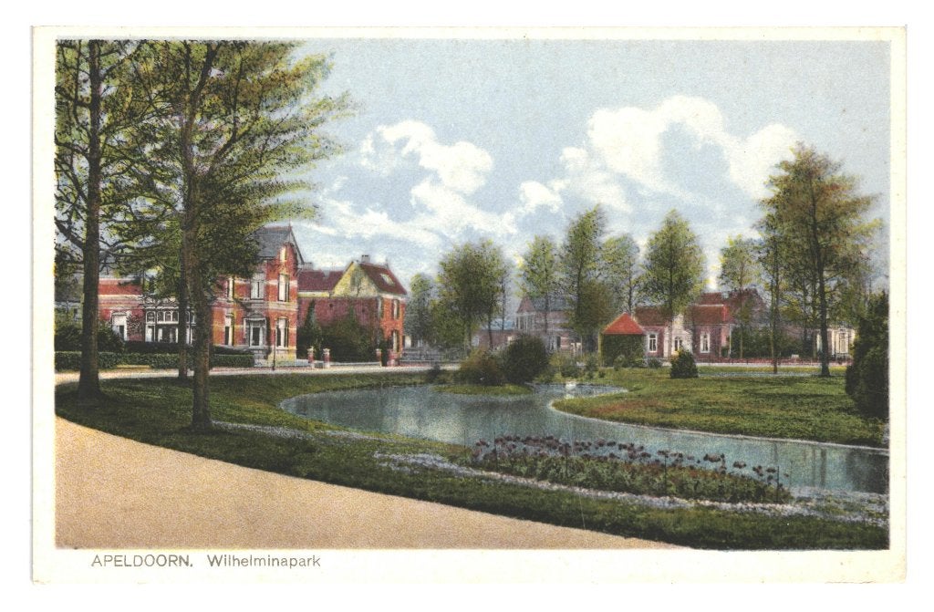 988537 Apeldoorn Wilhelminapark Nette oud kaart Onbeschreven