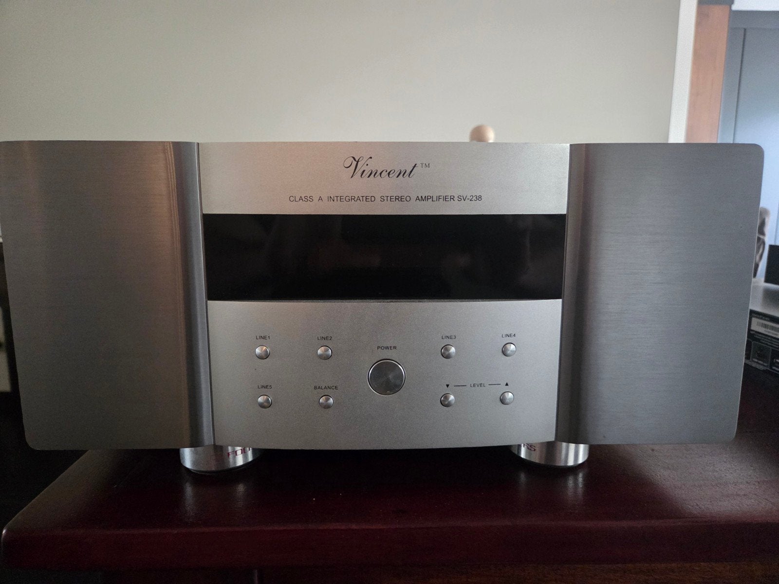 Vincent SV-238 Klasse A Geïntegreerde Stereo Versterker, Overige merken, Ophalen of Verzenden, Zo goed als nieuw, 120 watt of meer