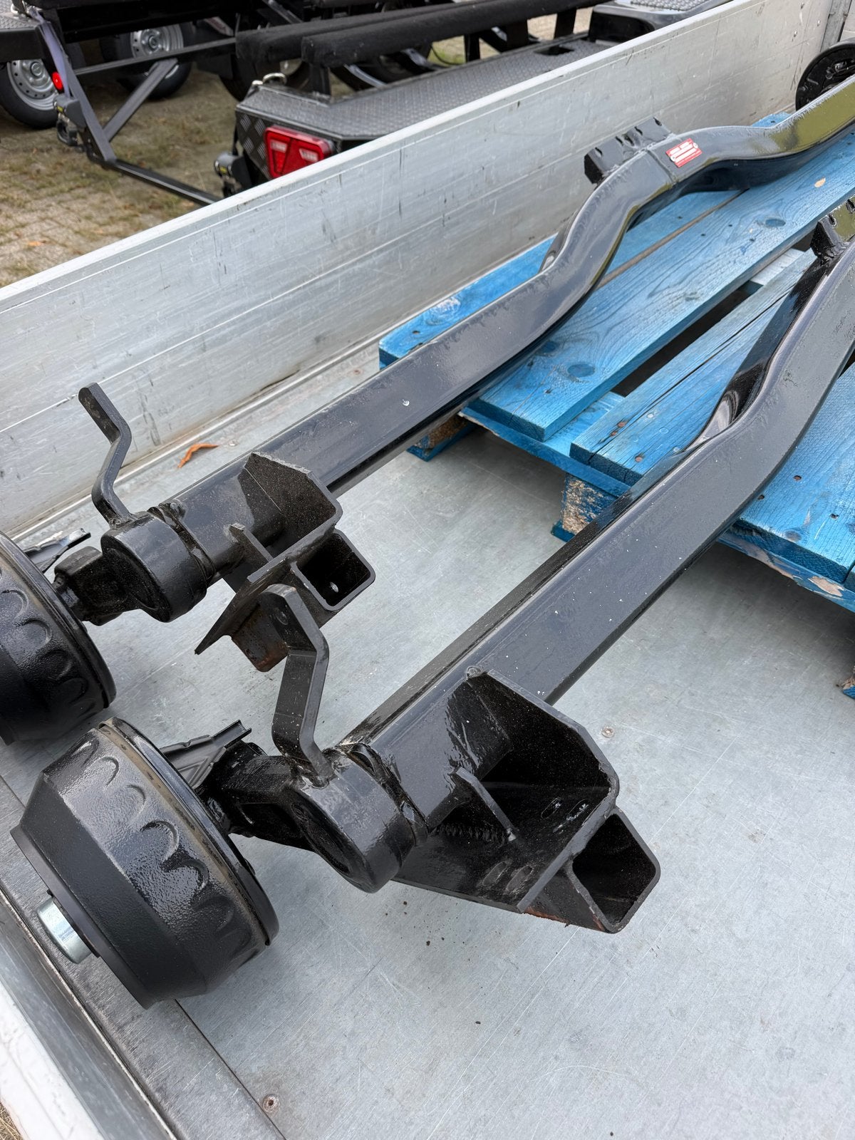 KNOTT Boottrailer Torsieassen 1500kg - Zo goed als nieuw, Watersport en Boten, Ophalen, Zo goed als nieuw, Minder dan 6 meter