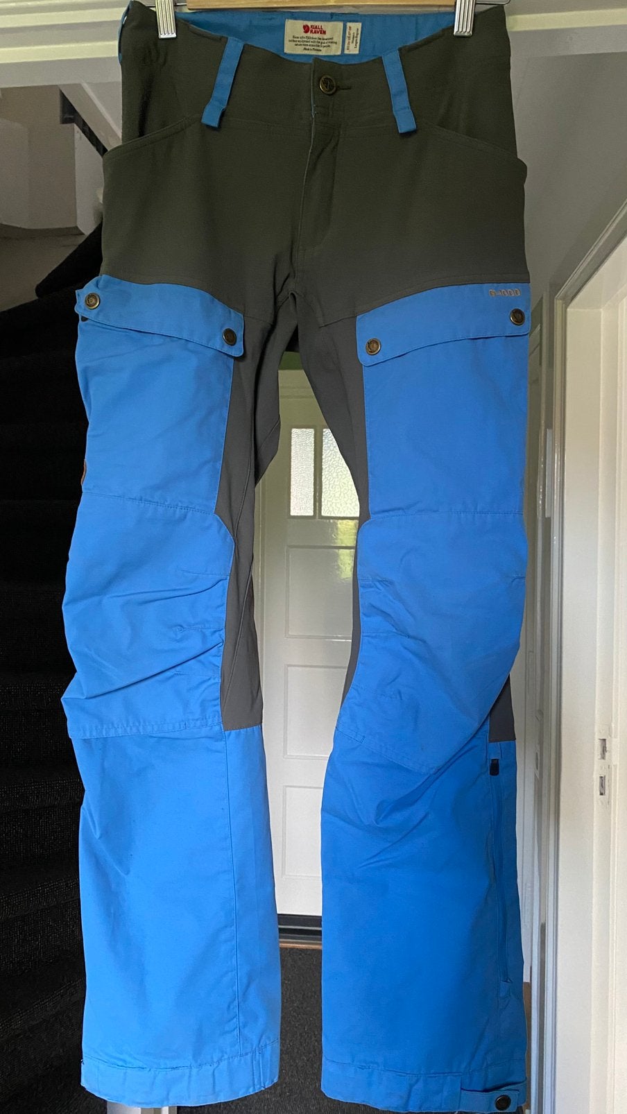 Fjallraven Keb trouser W mt 36, Kleding | Dames, Broeken en Pantalons, Ophalen, Blauw, Maat 36 (S), Lang