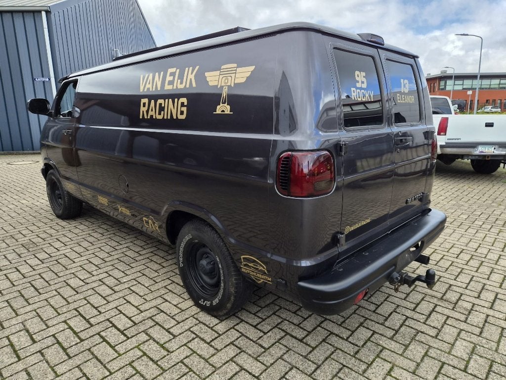 2001 Dodge Ram 1500 Van, camper kenteken, Automaat, Zwart, 4 stoelen, 2289 kg