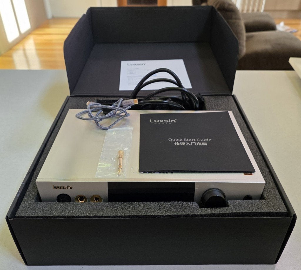 Luxsin X9 DAC & Hoofdtelefoonversterker Zo goed als nieuw, Ophalen of Verzenden, Zo goed als nieuw, Stereo, Overige merken