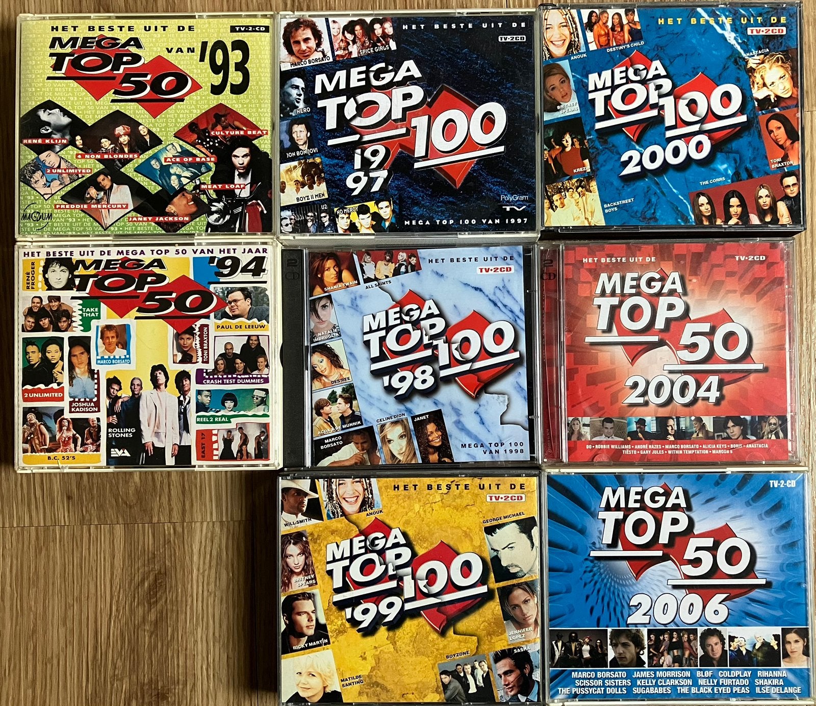 Mega Top 50/100 CD Collectie, Ophalen of Verzenden, Zo goed als nieuw, Pop