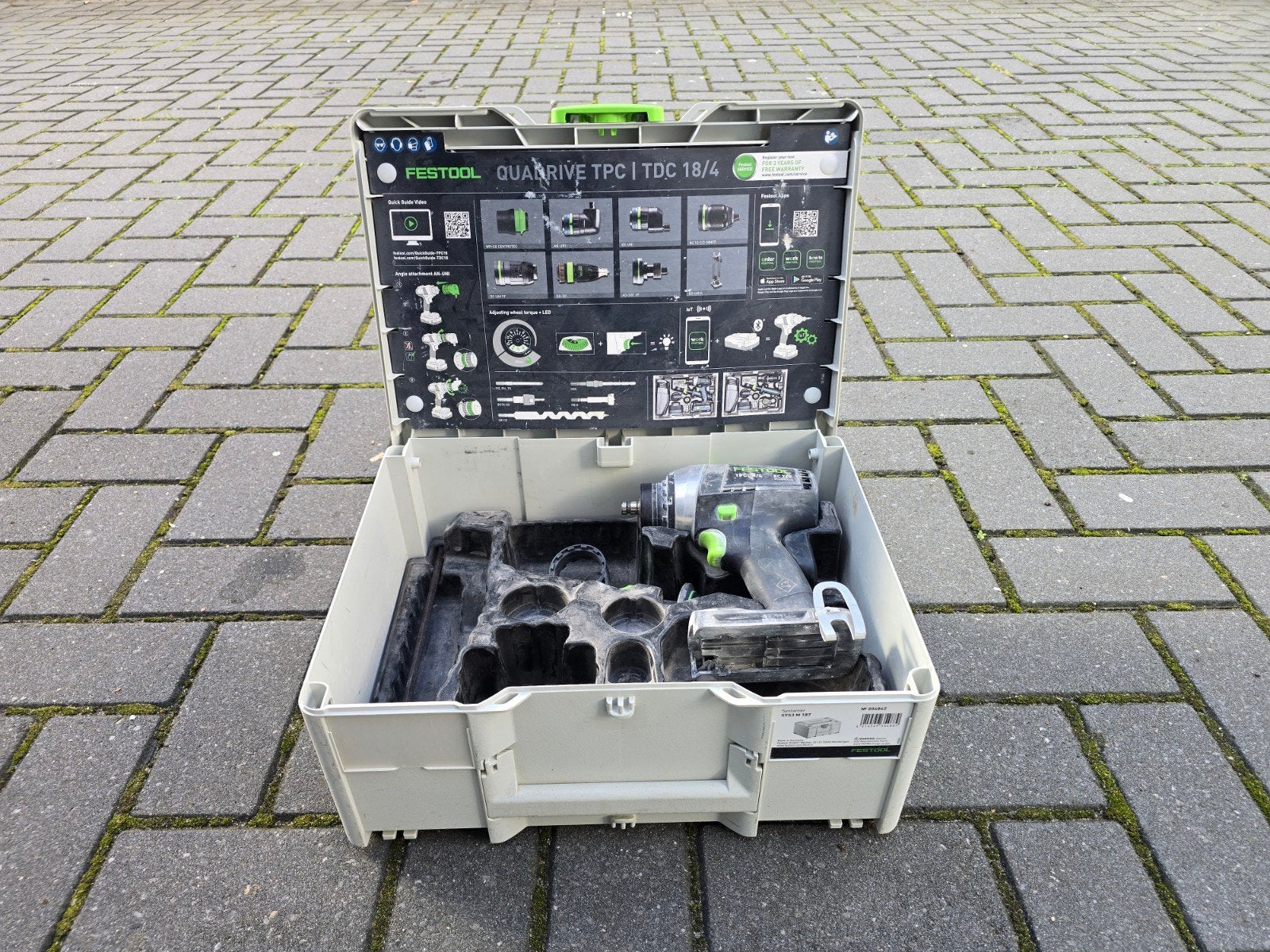 Festool TPC 18/4 met defect, Ophalen of Verzenden, Gebruikt