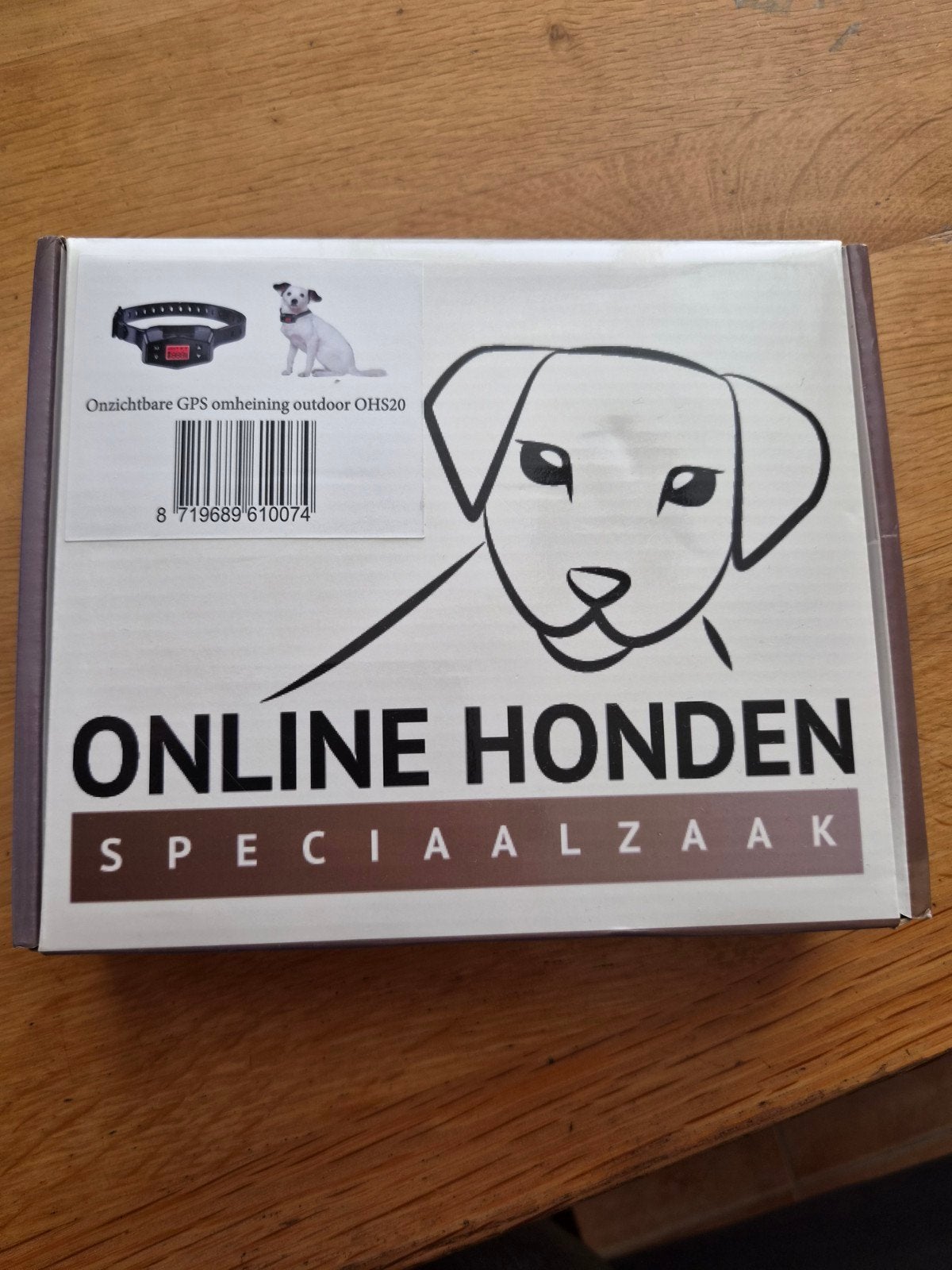 Honden band GPS zonder draad, Ophalen of Verzenden, Zo goed als nieuw