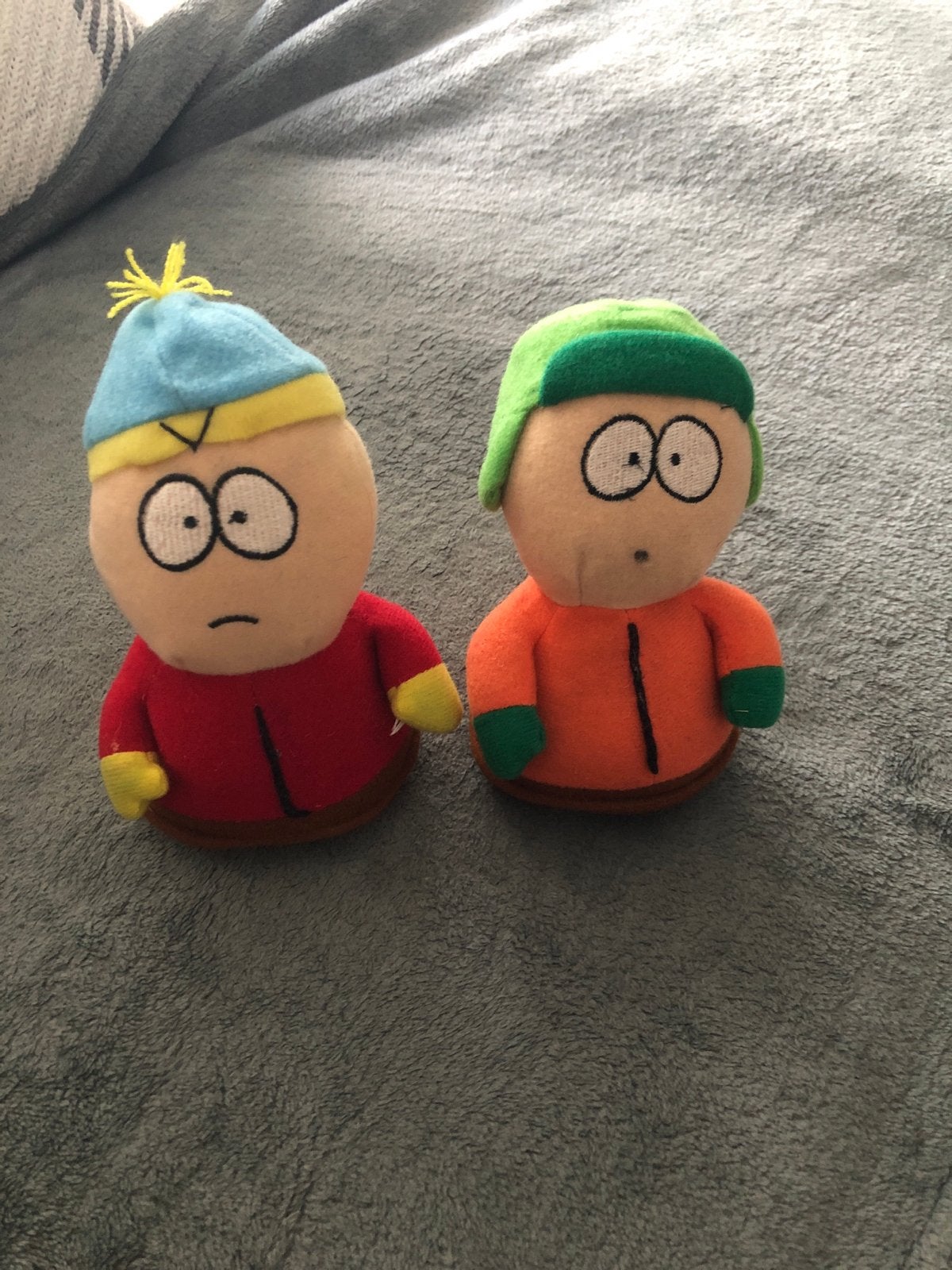 South Park knuffels: Cartman en Kyle, Overige karakters, Overige typen, Ophalen of Verzenden, Zo goed als nieuw