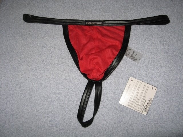 Te koop heren lasso string Manstore rood, Verzenden, Rood, Manstore, Overige typen
