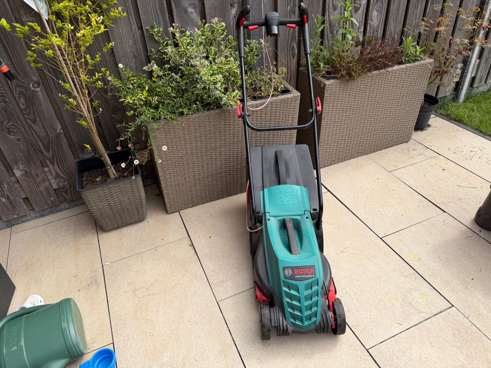 Bosch grasmaaier met 10 meter snoer, Ophalen of Verzenden, Zo goed als nieuw